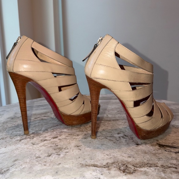 Christian Louboutin Leather Ankle Booties - Picture 3 of 6